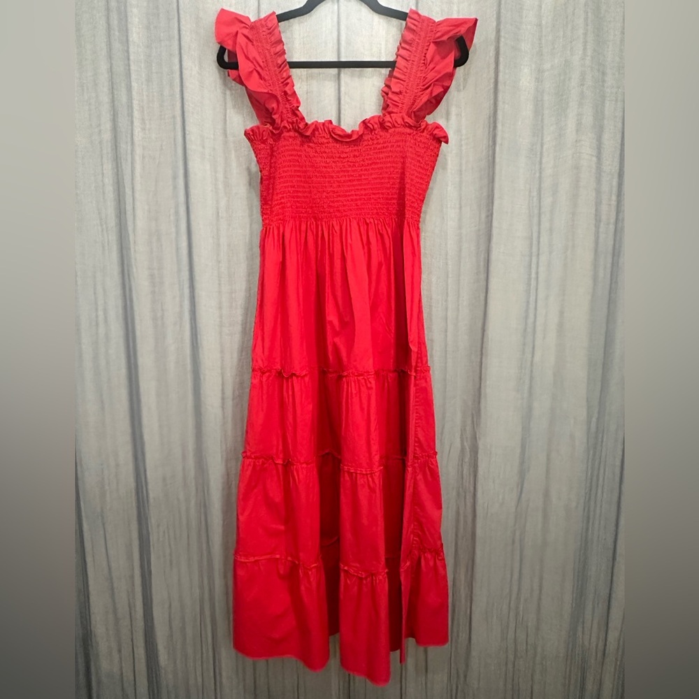 Hill House Home Ellie Nap Dress - Raspberry Red/Pink - M
